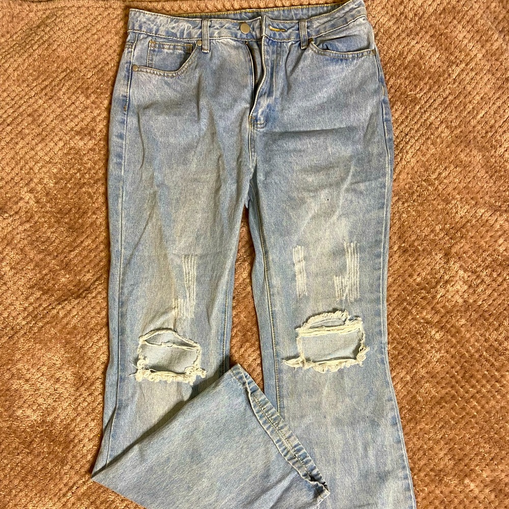 SHEIN bootcut jeans